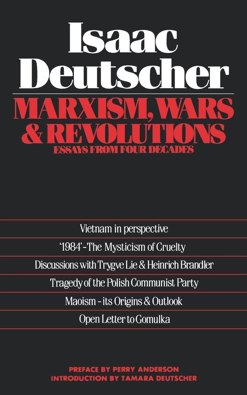 Cover: 9780860918035 | Marxism, Wars and Revolutions: Essays from Four Decades | Deutscher