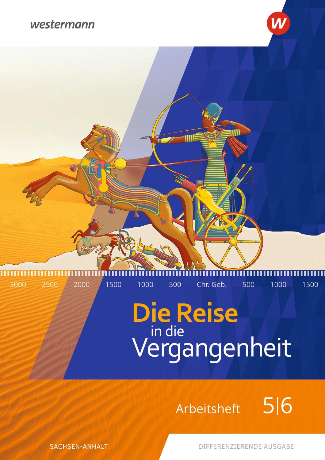 Cover: 9783141427738 | Die Reise in die Vergangenheit 5 / 6. Arbeitsheft. Sachsen-Anhalt