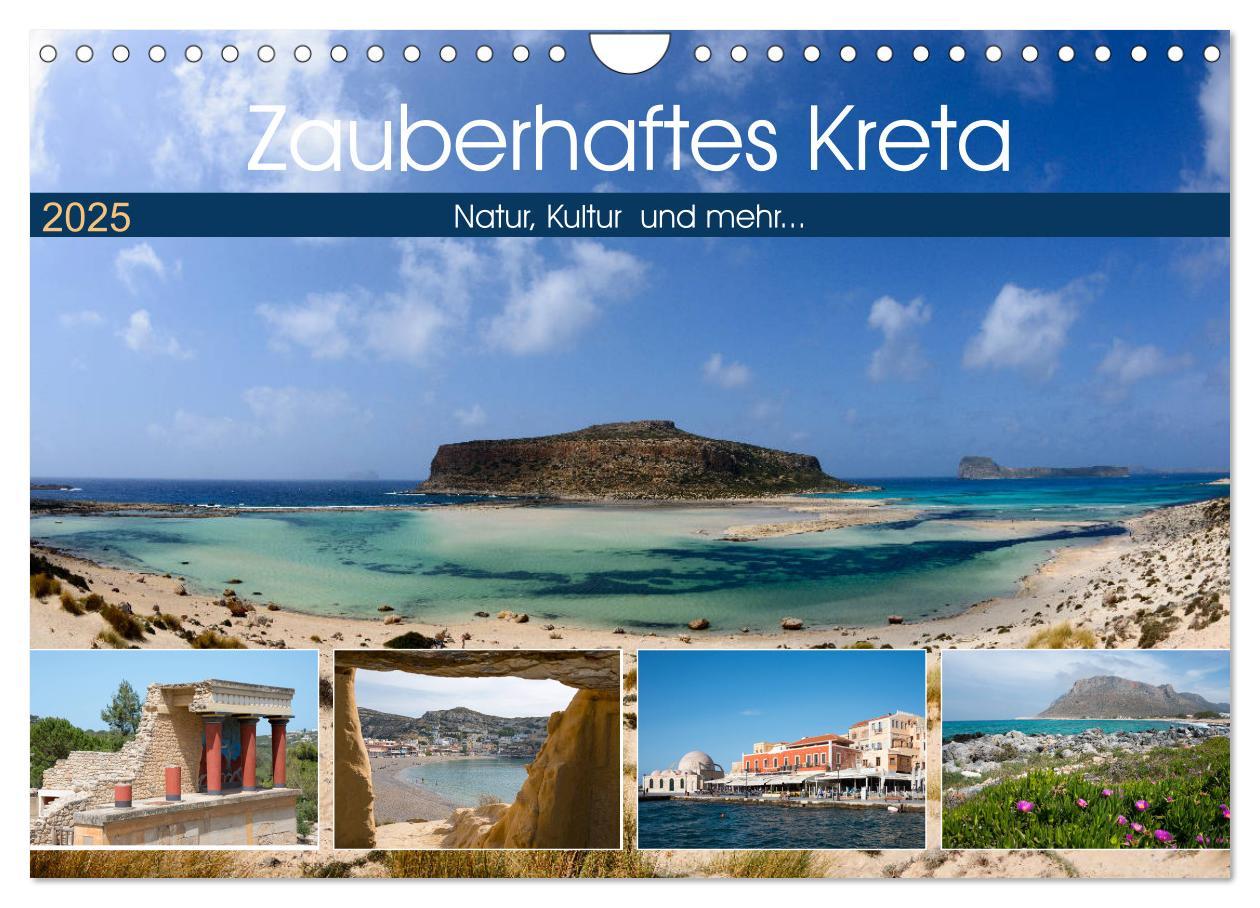 Cover: 9783435383108 | Zauberhaftes Kreta (Wandkalender 2025 DIN A4 quer), CALVENDO...