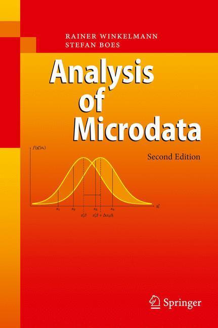 Cover: 9783540927471 | Analysis of Microdata | Stefan Boes (u. a.) | Buch | XIV | Englisch