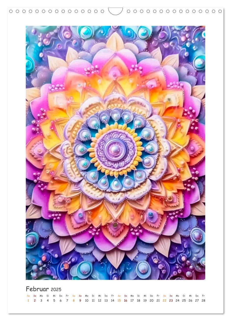 Bild: 9783435865307 | Zauberhafte Mandalas (Wandkalender 2025 DIN A3 hoch), CALVENDO...