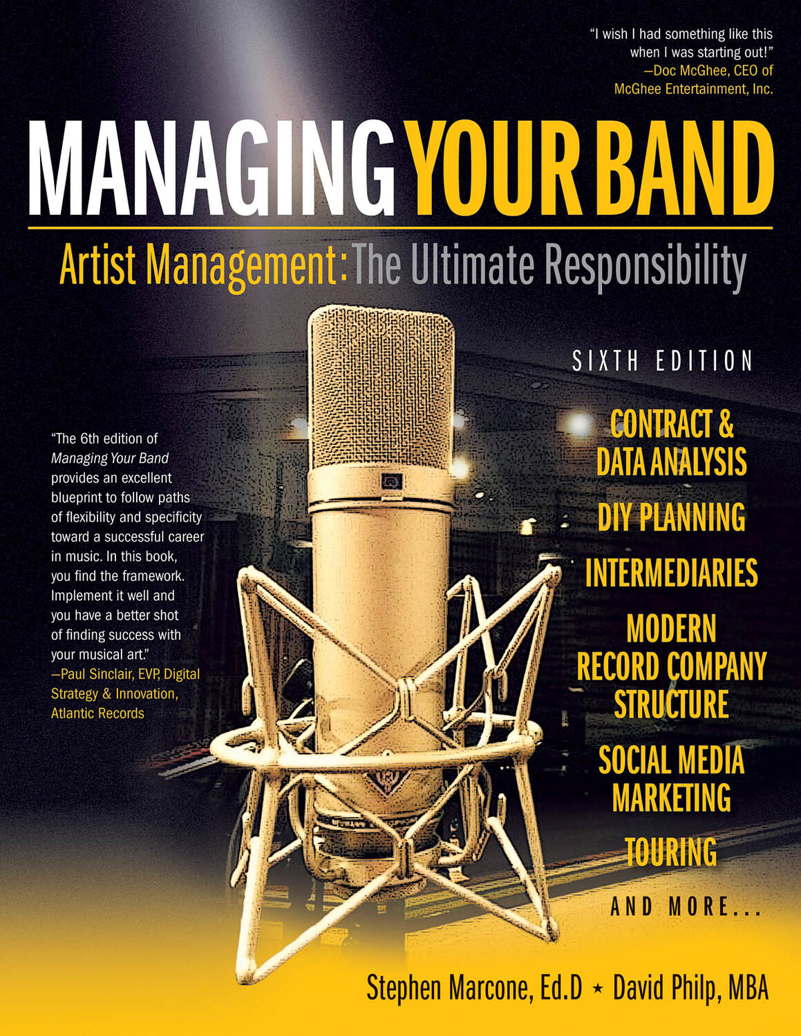 Cover: 888680650773 | Managing Your Band - Sixth Edition | Stephen Marcone_David Philp