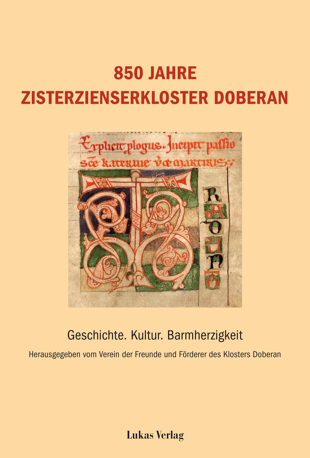 Cover: 9783867324205 | 850 Jahre Zisterzienserkloster Doberan | Doberan | Taschenbuch | 2023