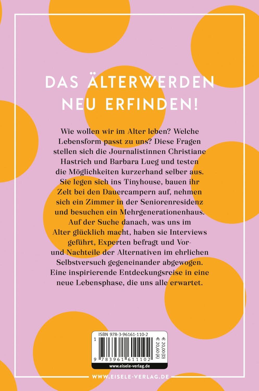 Rückseite: 9783961611102 | Statt einsam gemeinsam | Christiane Hastrich (u. a.) | Taschenbuch