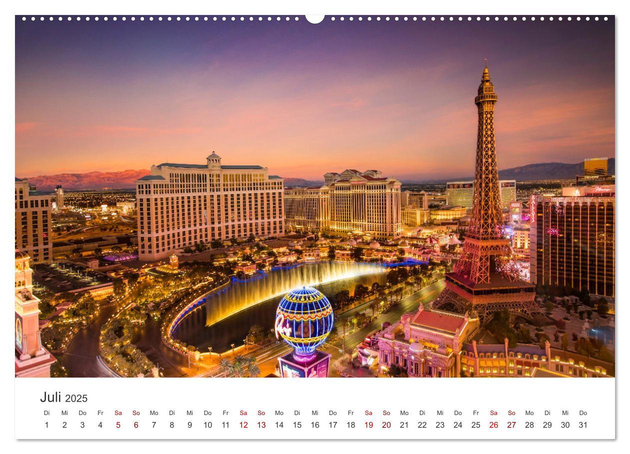 Bild: 9783383916977 | Las Vegas - Die Hauptstadt der Unterhaltung. (Wandkalender 2025 DIN...