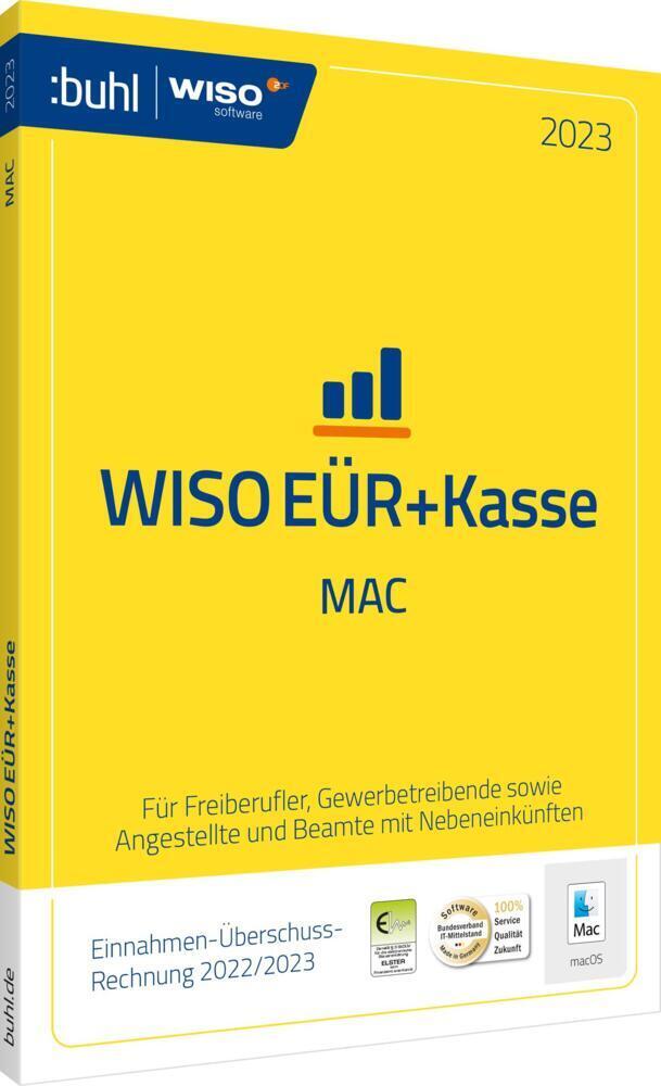 Cover: 4011282004729 | WISO EÜR+Kasse 2022 Mac | CD-ROM | WISO Software | Deutsch | 2022