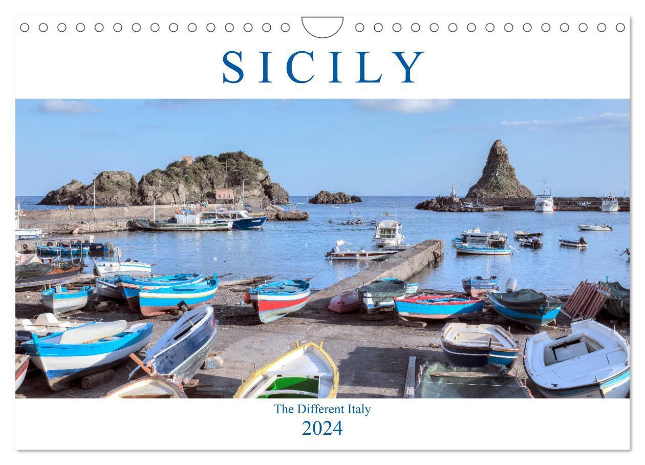 Cover: 9781325879663 | Sicily The Different Italy (Wall Calendar 2024 DIN A4 landscape),...