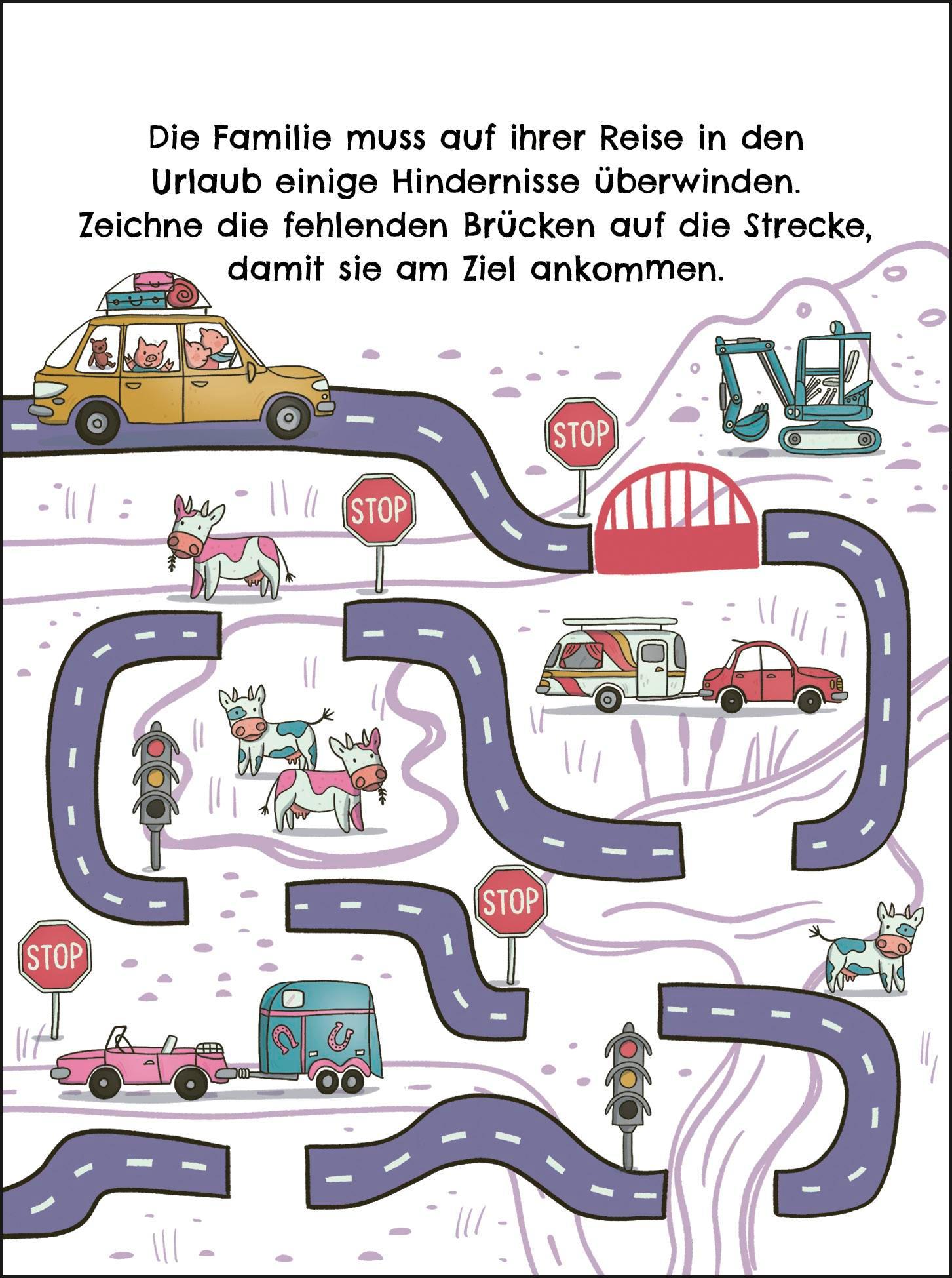 Bild: 9783629010483 | In 40 Rätseln sind wir da! - Autofahrt | Pattloch Verlag | Taschenbuch