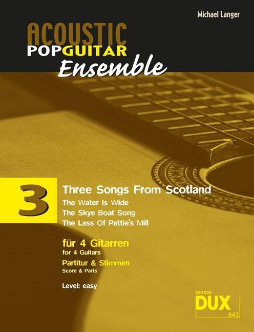Cover: 9783868492002 | Three Songs From Scotland | Michael Langer | Buch | 12 S. | Deutsch