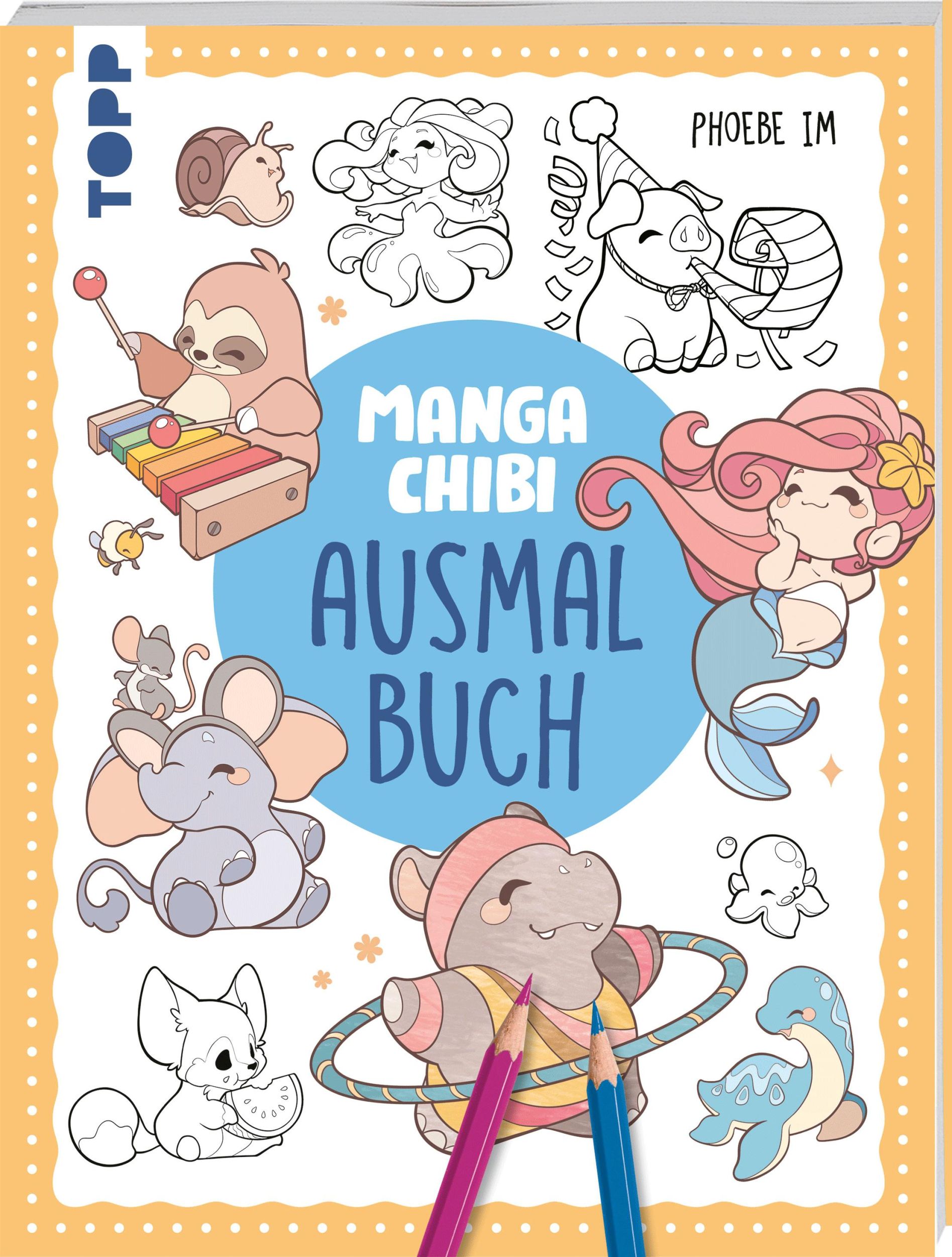 Cover: 9783735892102 | Manga Chibi Ausmalbuch | Das niedliche Manga-Malbuch ab 10 Jahren | Im