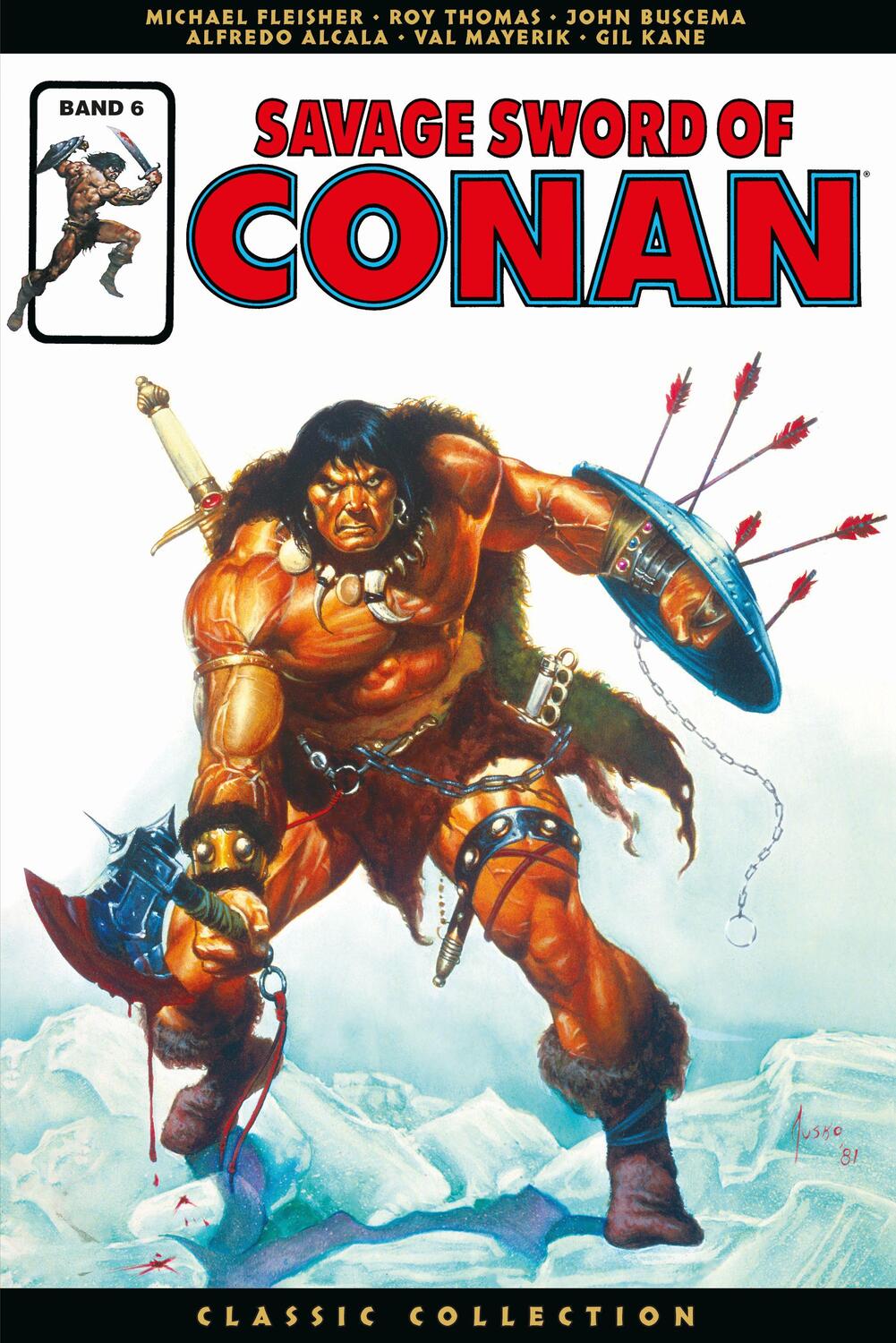 Cover: 9783741633577 | Savage Sword of Conan: Classic Collection | Bd. 6 | Roy Thomas (u. a.)