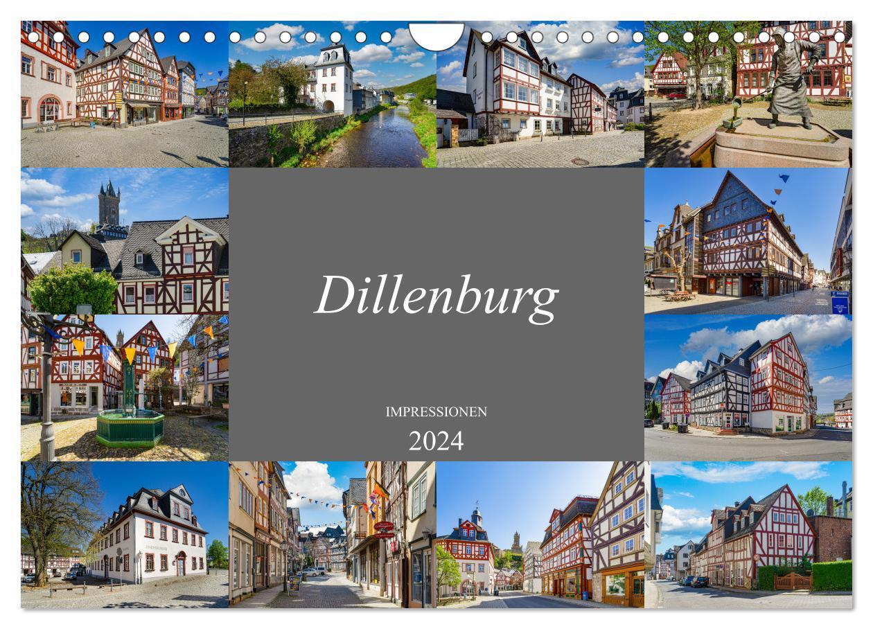 Cover: 9783675794962 | Dillenburg Impressionen (Wandkalender 2024 DIN A4 quer), CALVENDO...
