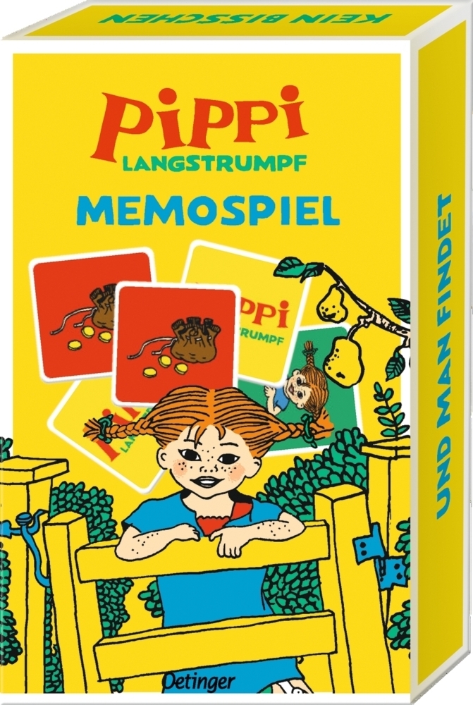 Cover: 4260512181246 | Pippi Langstrumpf. Memospiel | Astrid Lindgren | Spiel | 2281246