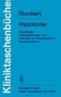 Cover: 9783540096269 | Hypotonie | Hans Rieckert | Taschenbuch | Kliniktaschenbücher | viii