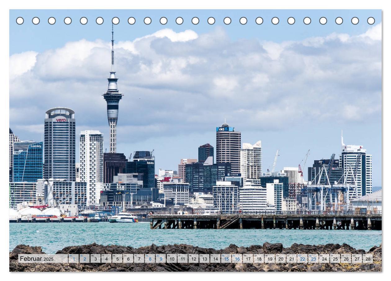 Bild: 9783435281503 | Wandkalender Auckland 2025 DIN A4 Quer (Tischkalender 2025 DIN A5...