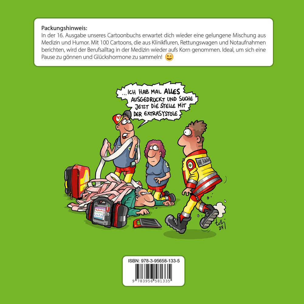 Bild: 9783956581335 | Cartoonbuch 16 | Medizinische Cartoons von Daniel Lüdeling | GbR