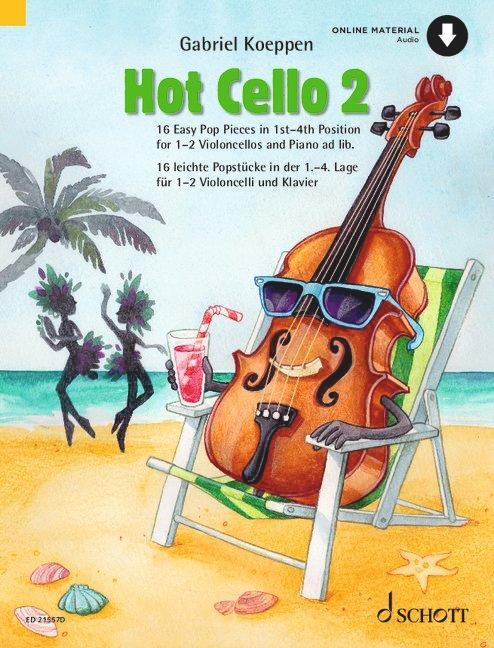 Cover: 9790001218566 | Hot Cello 2 | Broschüre | Celloschule | Deutsch | 2023 | Schott Music