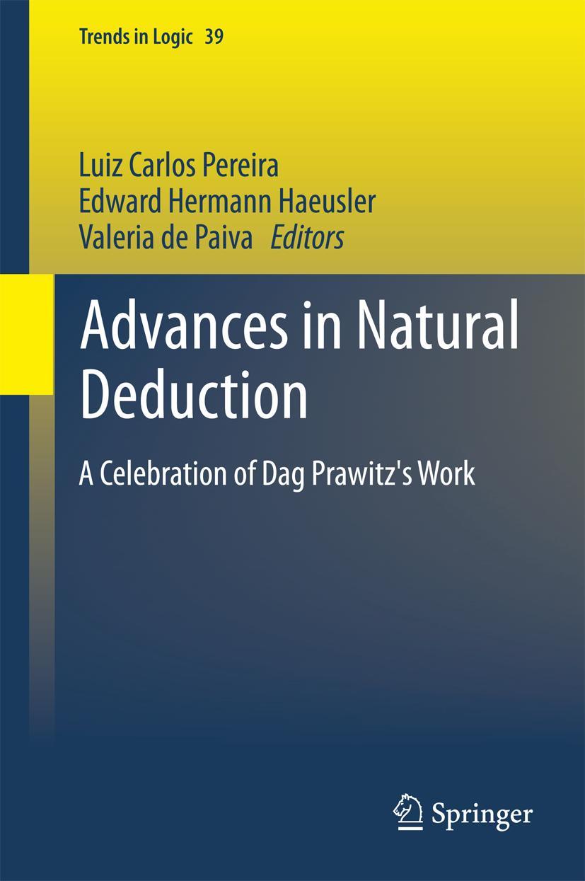 Cover: 9789400775473 | Advances in Natural Deduction | A Celebration of Dag Prawitz's Work