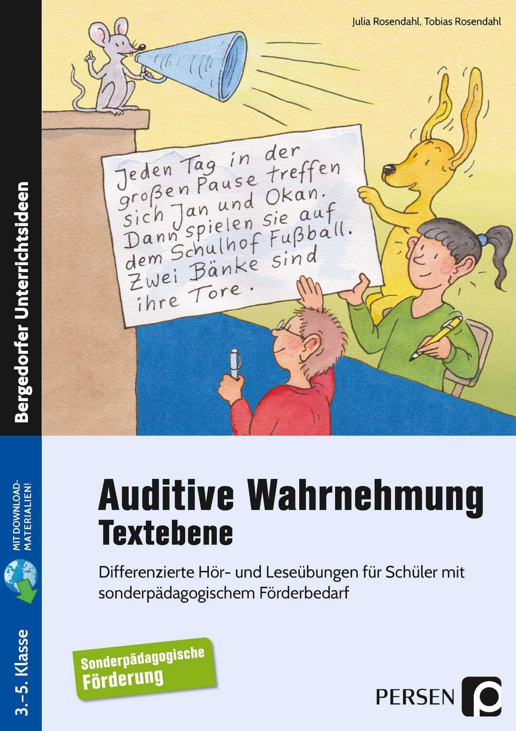 Cover: 9783403203223 | Auditive Wahrnehmung - Textebene | Julia Rosendahl (u. a.) | Bundle