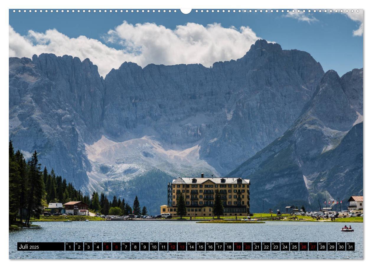 Bild: 9783435292578 | Bergseen in den Dolomiten (Wandkalender 2025 DIN A2 quer), CALVENDO...