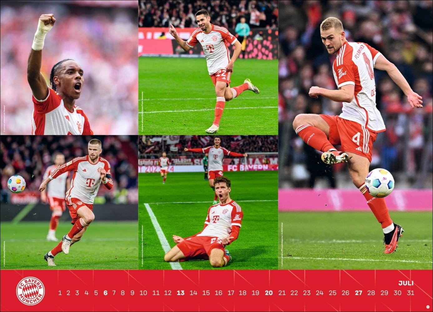 Bild: 9783756404728 | FC Bayern München Edition Kalender 2025 | Kalender | Spiralbindung