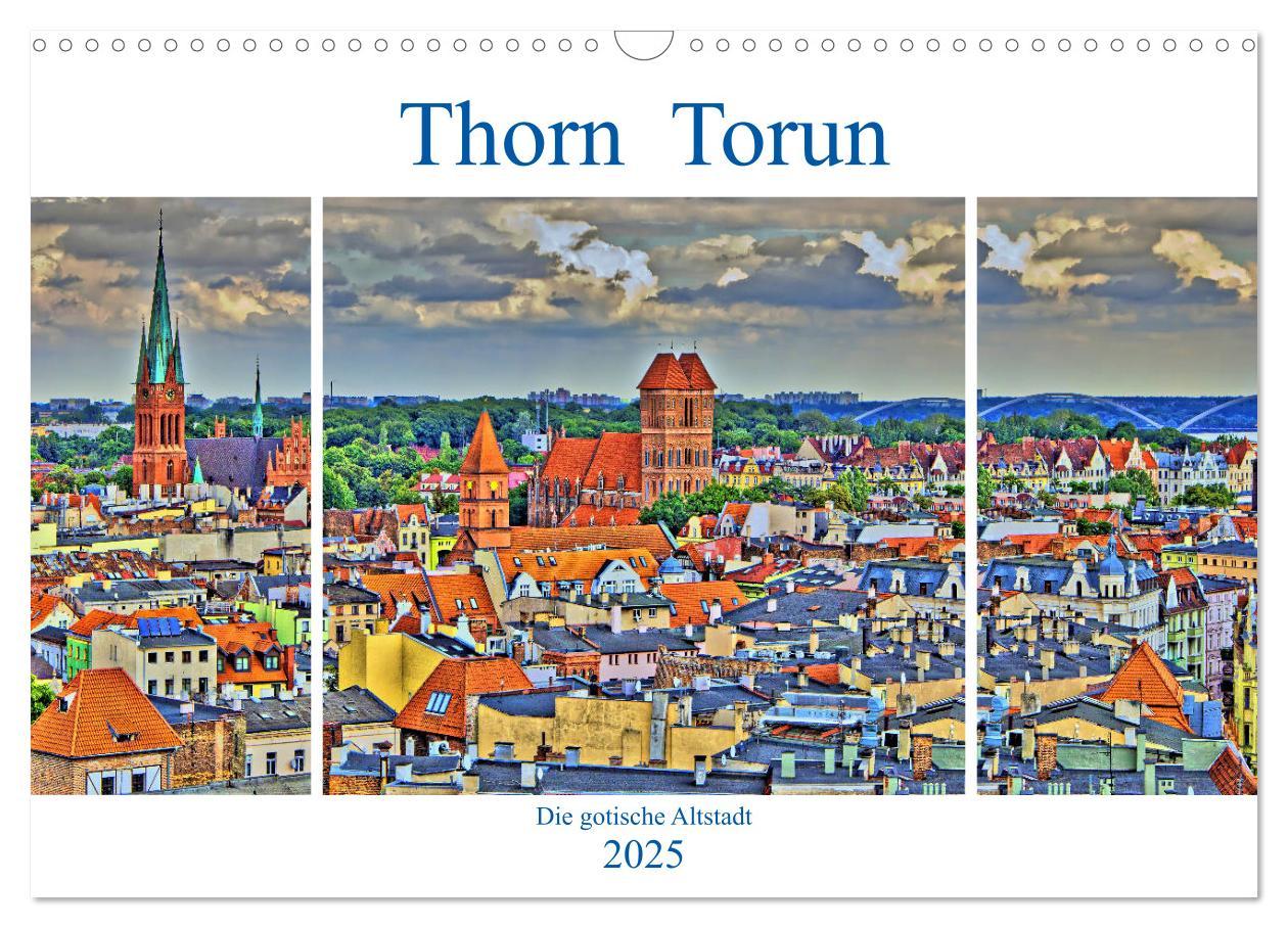 Cover: 9783435460731 | Thorn Torun - Die gotische Altstadt (Wandkalender 2025 DIN A3...