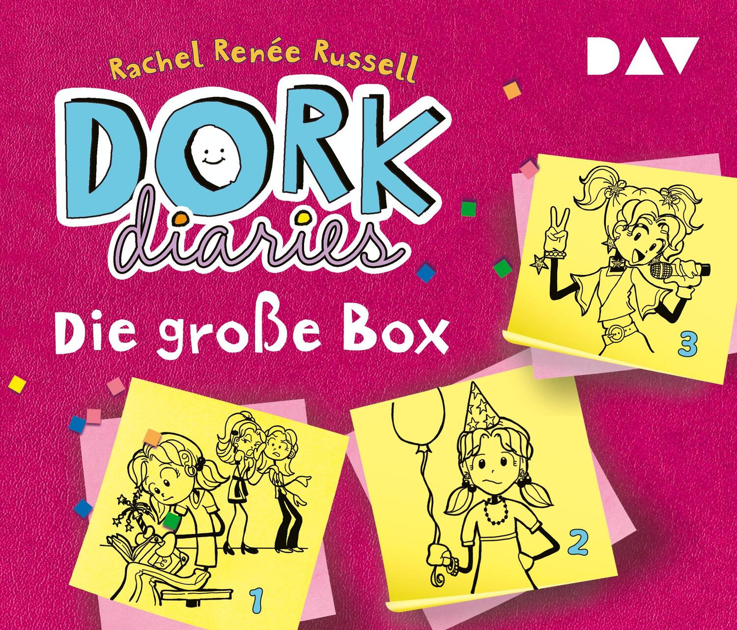 Cover: 9783742423030 | DORK Diaries - Die große Box (Teil 1-3) | Lesungen | Russell | CD