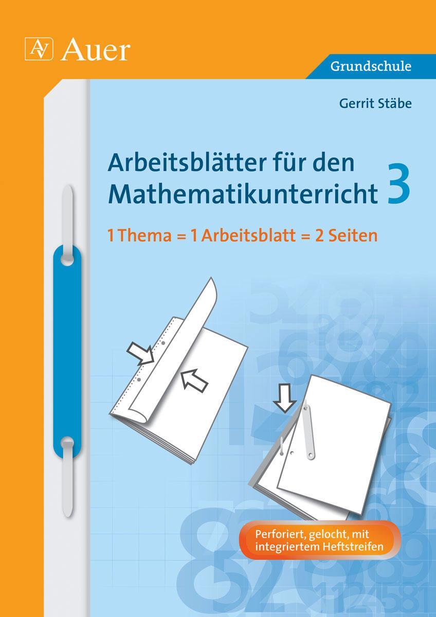 Cover: 9783403070931 | Arbeitsblätter für den Mathematikunterricht 3 | Gerrit Stäbe | Buch