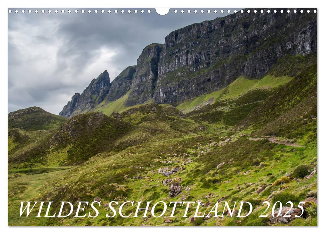 Cover: 9783435730841 | Wildes Schottland 2025 (Wandkalender 2025 DIN A3 quer), CALVENDO...