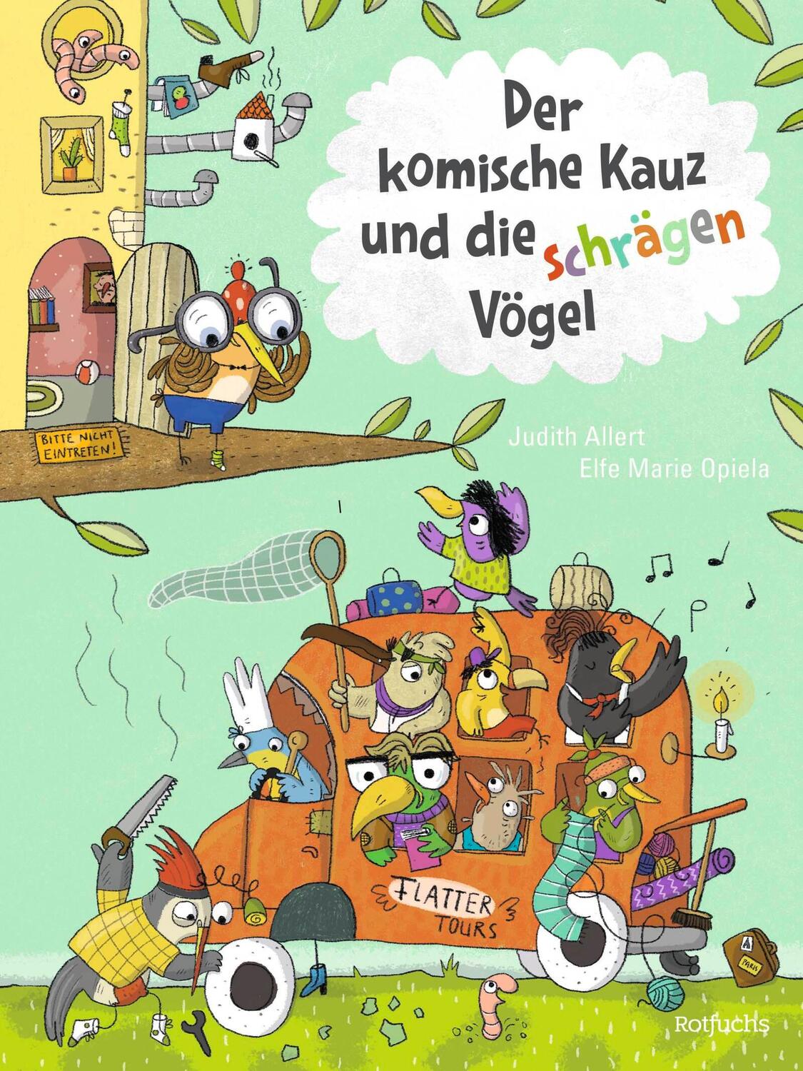 Cover: 9783499011016 | Der komische Kauz und die schrägen Vögel | Judith Allert | Buch | 2023