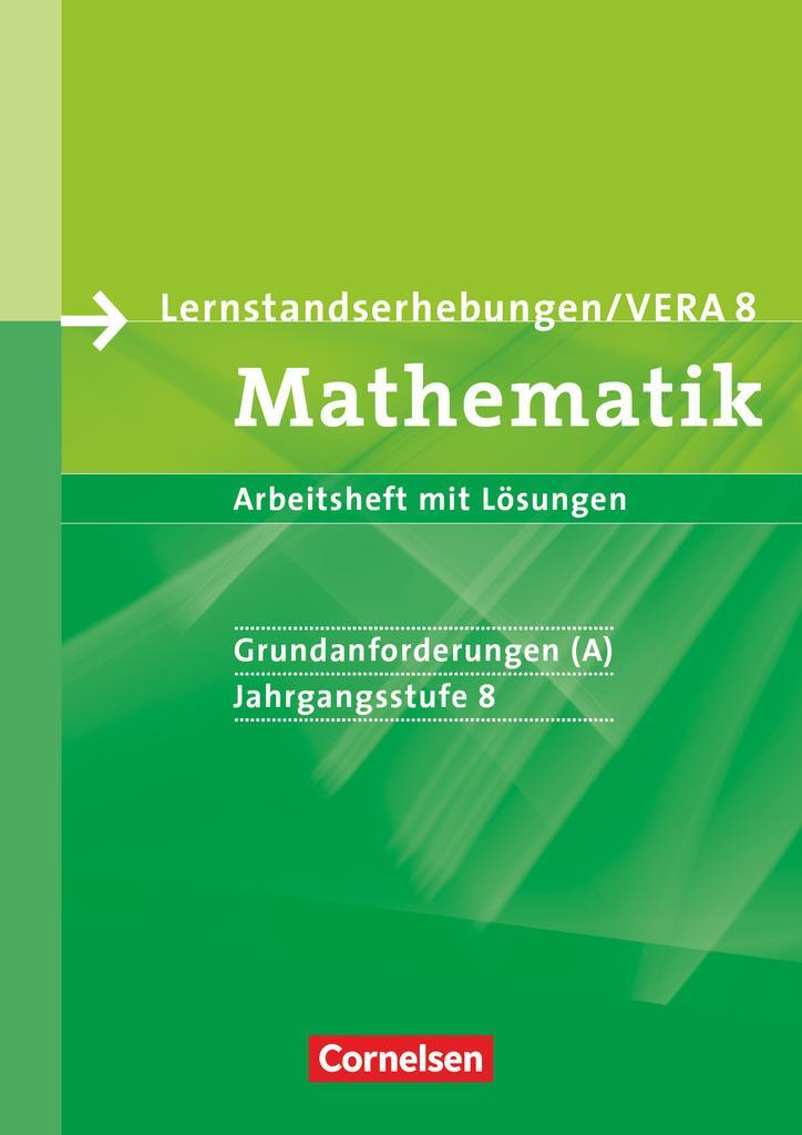 Cover: 9783060401789 | Lernstandserhebungen Mathematik 8. Schuljahr: Grundanforderungen...