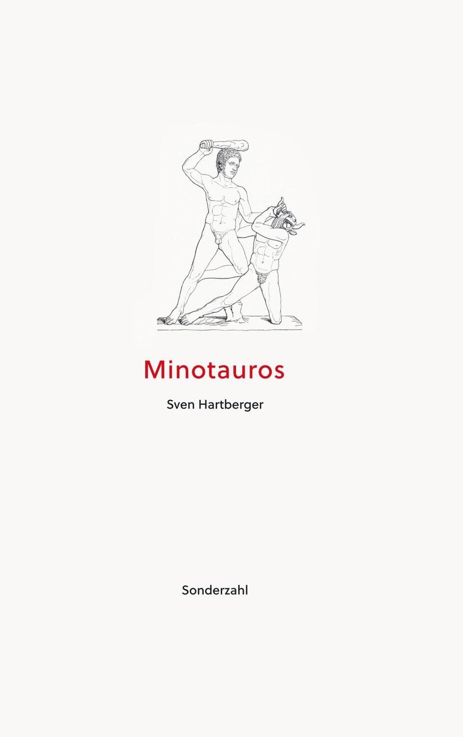 Cover: 9783854495451 | Minotauros | Ein Lesebuch zu "Happiness Machine" | Sven Hartberger