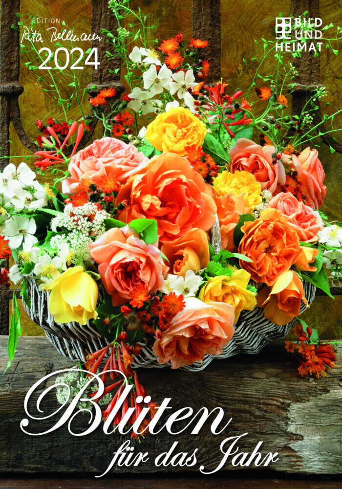 Cover: 9783731012573 | Blüten für das Jahr - Kalender 2024 | Rita Bellmann | Kalender | 12 S.