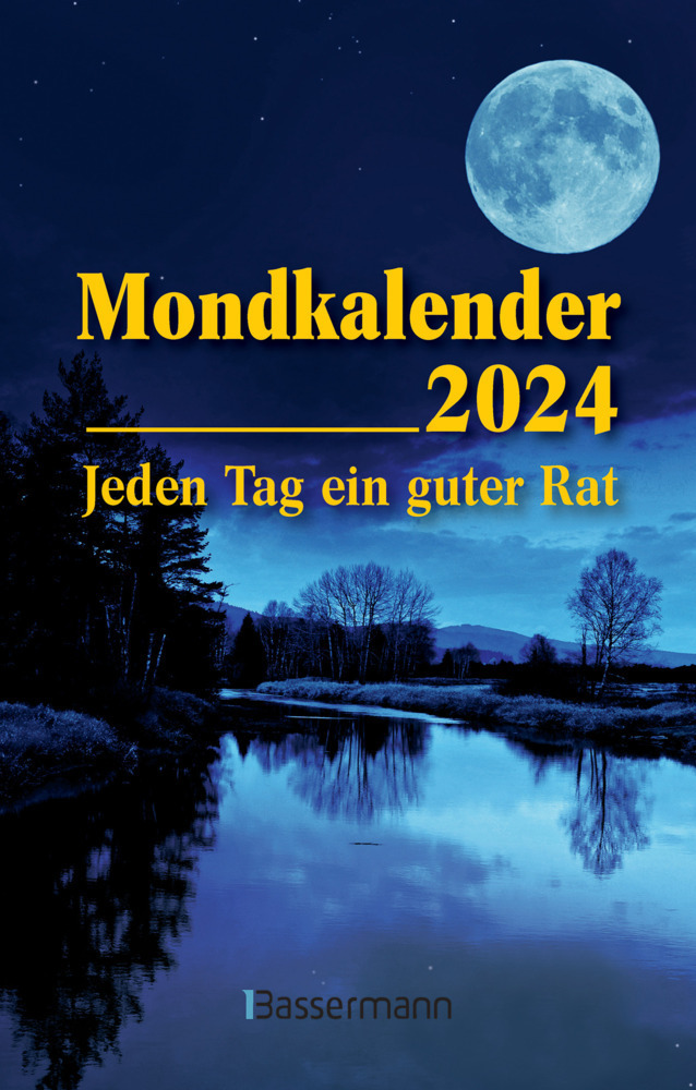 Cover: 9783809447757 | Mondkalender 2024 - Der Taschenkalender | Larena Lambert | Kalender