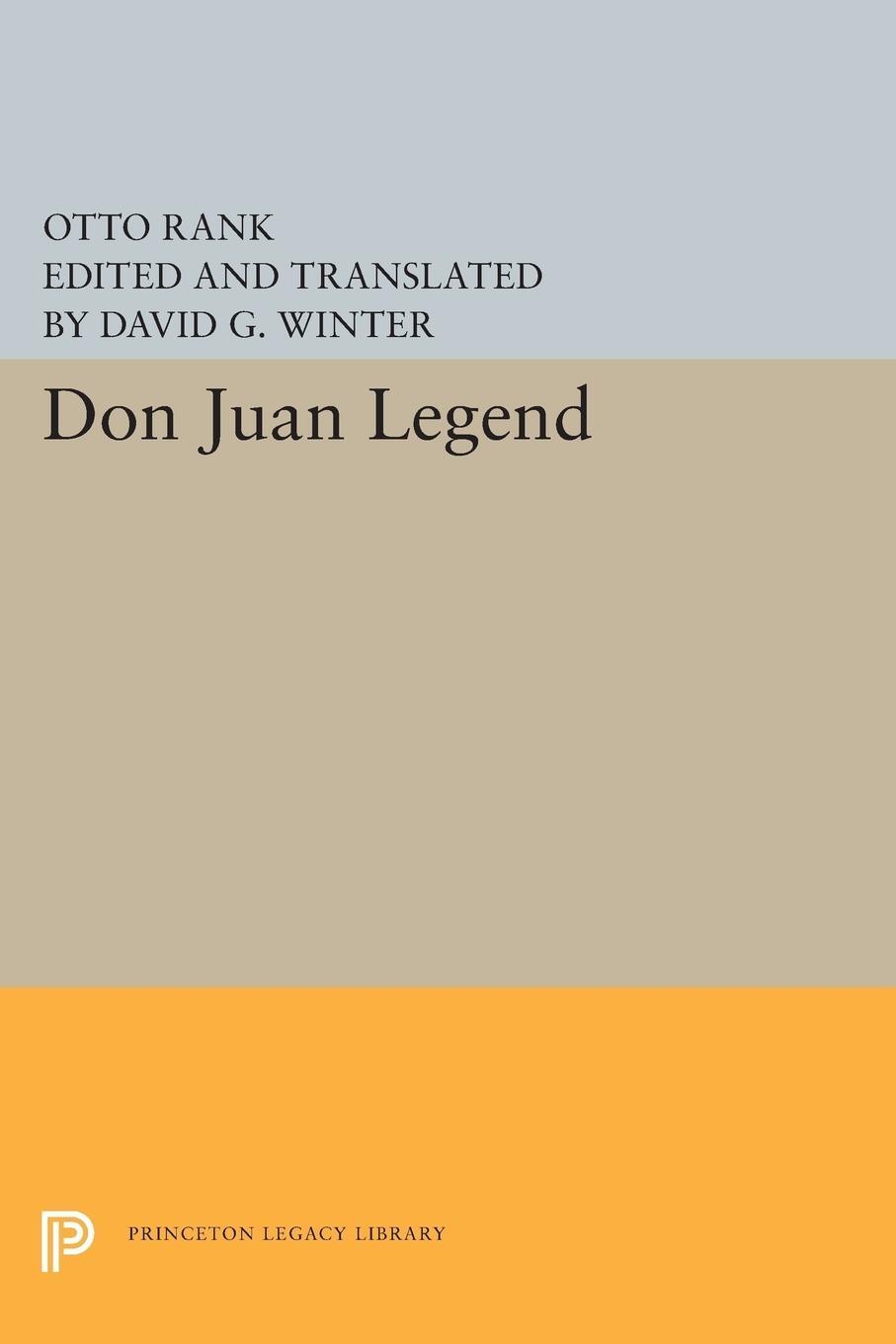 Cover: 9780691617954 | Don Juan Legend | Otto Rank | Taschenbuch | Paperback | Englisch