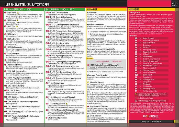 Bild: 9783864487286 | Info-Tafel-Set Lebensmittel-Zusatzstoffe | Schulze Media GmbH | Stück