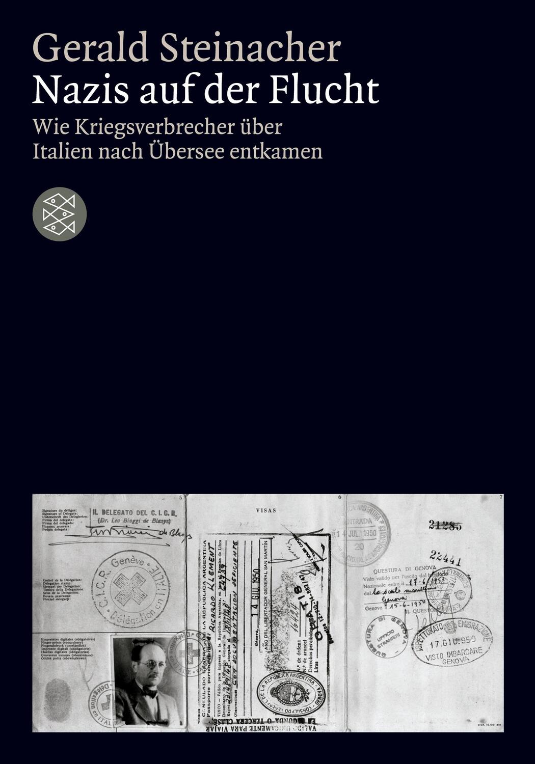 Cover: 9783596184972 | Nazis auf der Flucht | Gerald Steinacher | Taschenbuch | Paperback