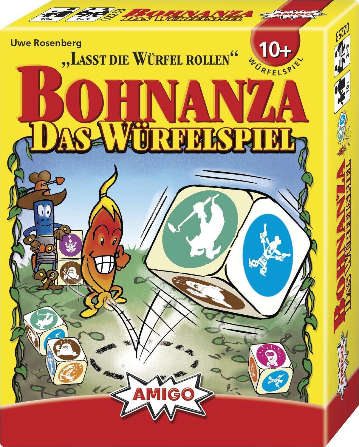Cover: 4007396022537 | Bohnanza - Das Würfelspiel | AMIGO - Kartenspiel | Freizeit | Spiel