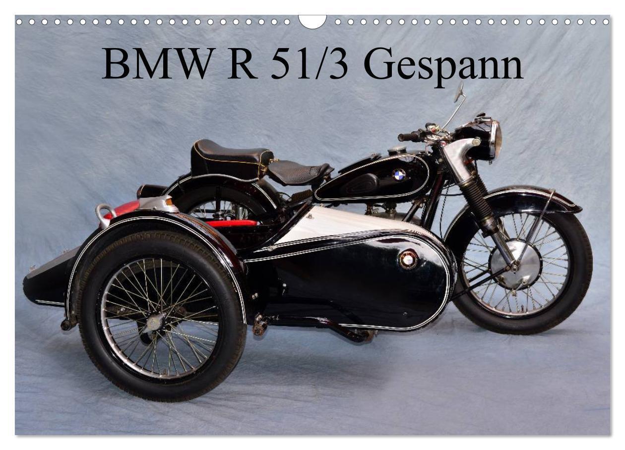 Cover: 9783383478819 | BMW R 51/3 Gespann (Wandkalender 2024 DIN A3 quer), CALVENDO...