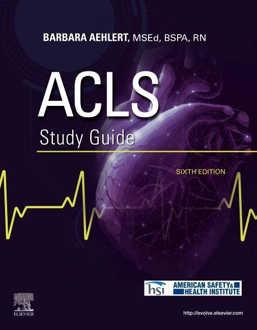 Cover: 9780323711913 | ACLS Study Guide | Barbara J Aehlert | Taschenbuch | Englisch | 2021