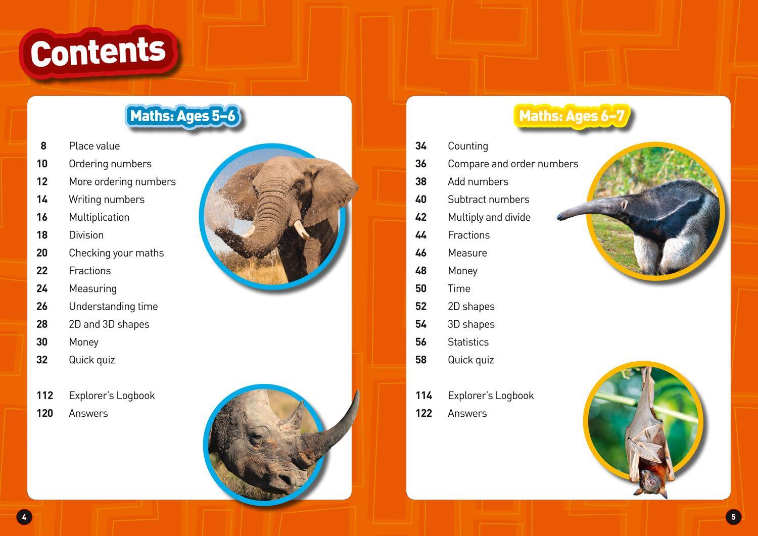 Bild: 9780008388805 | Awesome Maths and English Age 5-7 | National Geographic Kids | Buch