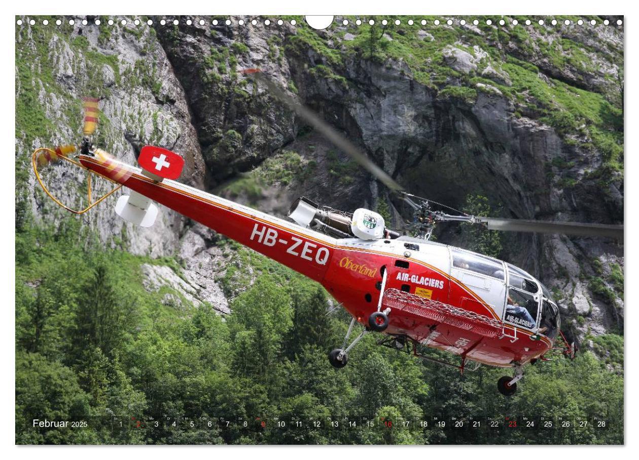 Bild: 9783435634866 | Helikopter in der Luft (Wandkalender 2025 DIN A3 quer), CALVENDO...