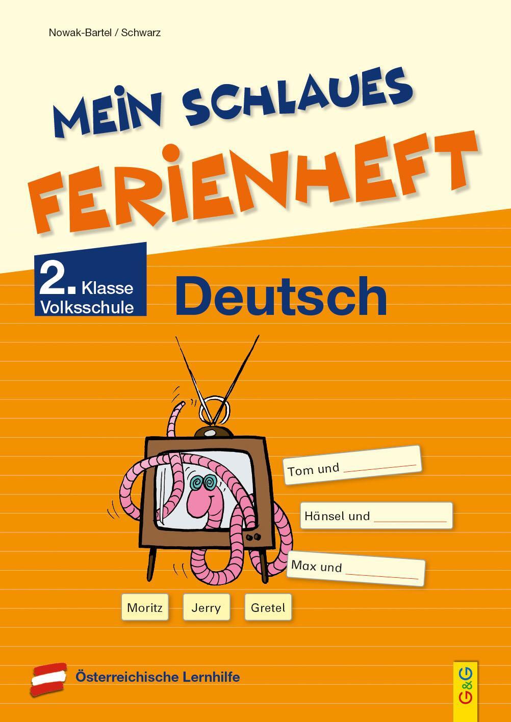 Cover: 9783707424829 | Mein schlaues Ferienheft Deutsch - 2. Klasse Volksschule | Taschenbuch