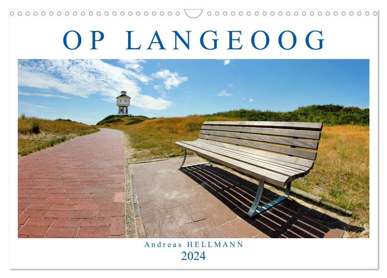 Cover: 9783675875555 | OP LANGEOOG (Wandkalender 2024 DIN A3 quer), CALVENDO Monatskalender