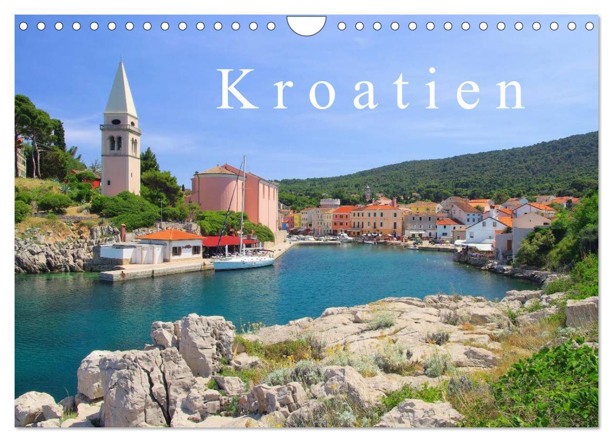 Cover: 9783383535994 | Kroatien (Wandkalender 2024 DIN A4 quer), CALVENDO Monatskalender