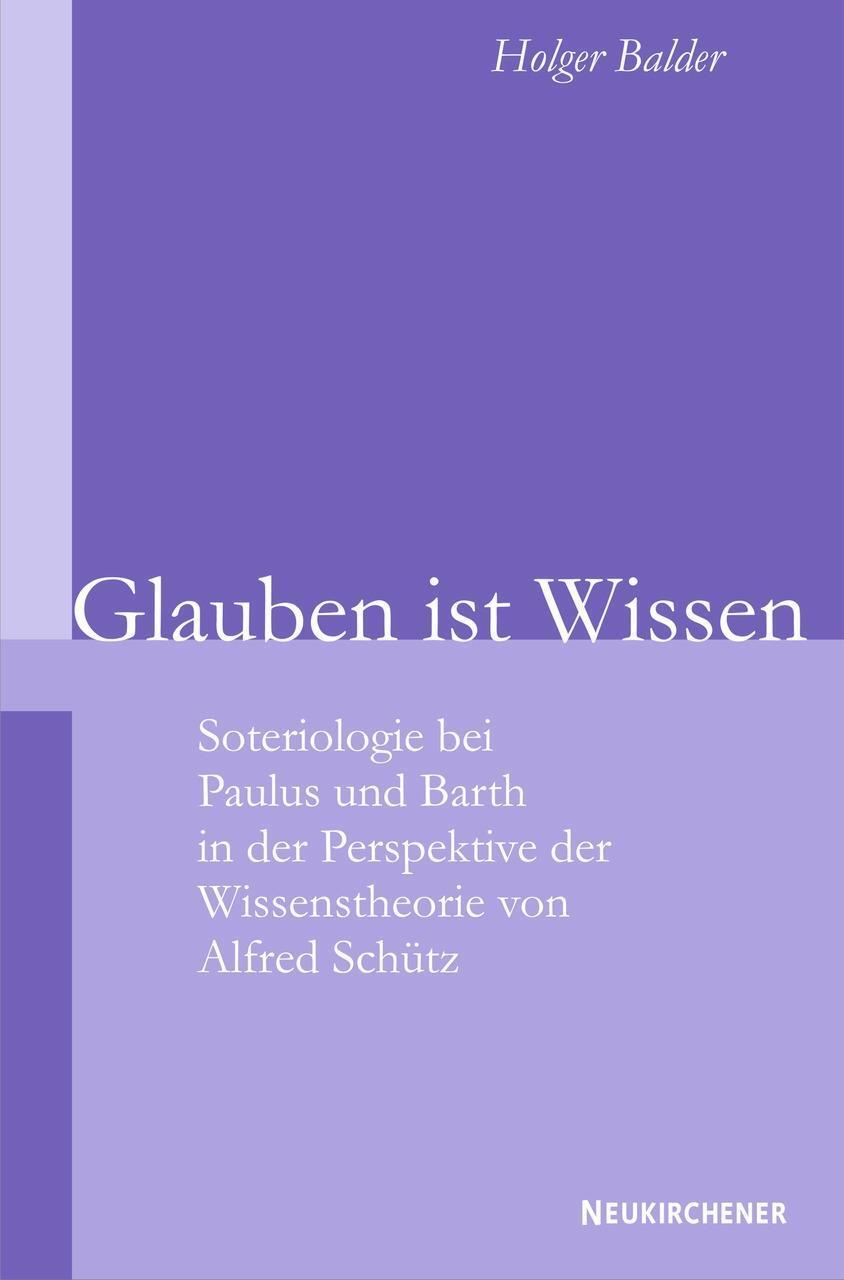 Cover: 9783788722135 | Glauben ist Wissen | Holger Balder | Taschenbuch | 615 S. | Deutsch
