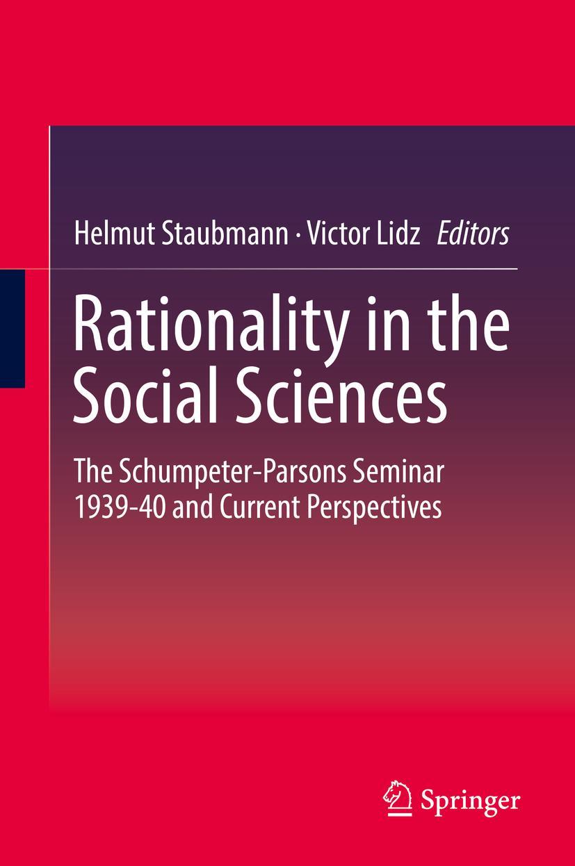 Cover: 9783319623764 | Rationality in the Social Sciences | Victor Lidz (u. a.) | Buch | ix