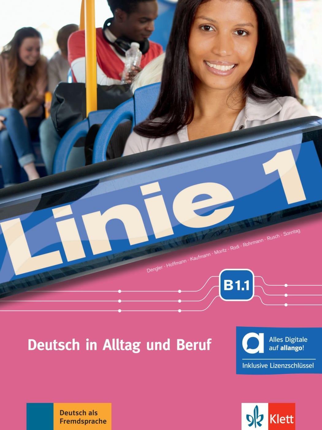 Cover: 9783126072960 | Linie 1 B1.1 - Hybride Ausgabe allango. Kurs- und Übungsbuch mit...