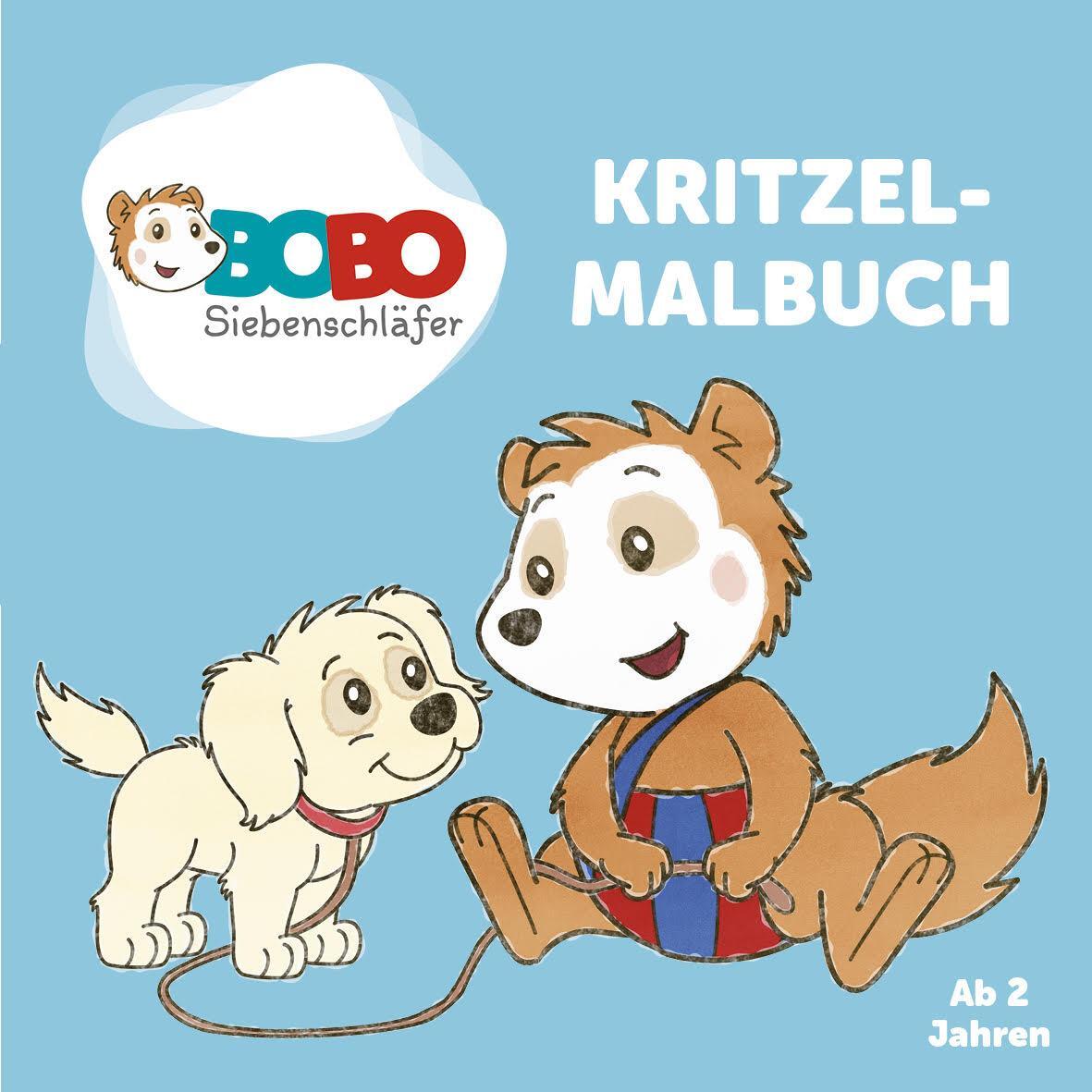 Cover: 9783948638139 | Bobo Siebenschläfer Kritzelmalbuch - ab 2 Jahren | Jep Animation