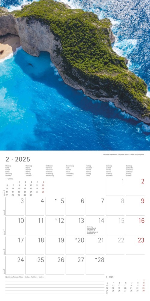 Bild: 4251732340896 | Alpha Edition - Am Meer 2025 Broschürenkalender, 30x30cm,...